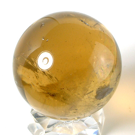 シトリン（黄水晶）丸玉 « 天然石・鉱物・パワーストーンの写真集