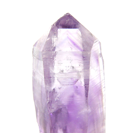 ファントムの層を成す紫水晶